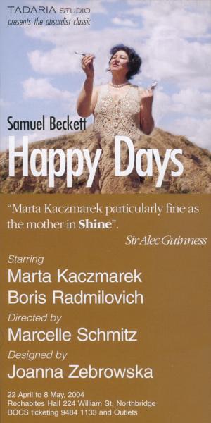 Marta Kaczmarek as Winnie, Happy Days -  POSTER